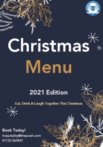 Christmas menu poster 1